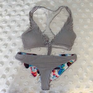 Racer back bikini top